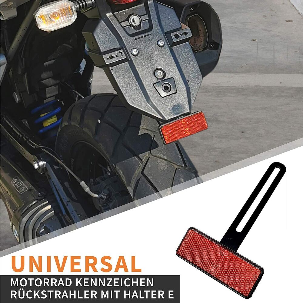 Universal Motorrad Nummernschild Halterung Kennzeichenhalter